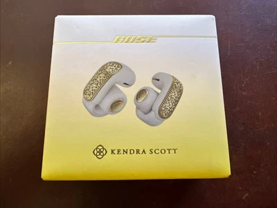 New BOSE x Kendra Scott Ultra Open Earbuds - Gold Filagree - SEALED - Image 1 of 4