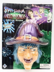 Juguetes Sun Lin raros de colección escupir y gritar Halloweeners BRUJA funciona **LEER** - Imagen 1 de 9