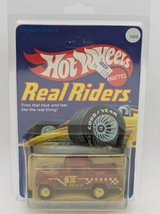 Vintage 1982 Hot Wheels Real Riders Red Jeep Scrambler 9547 White Hubs Unpunched - Picture 1 of 7