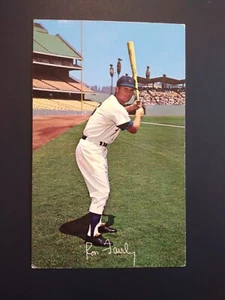 1962 - 65 Ron Fairly Plastichrome Postcard # P50323 Dodgers EX RARE - Picture 1 of 2