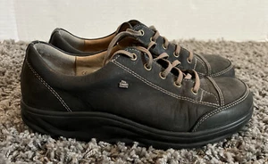 Finn Comfort Women Shoe Ikebukuro Size 6.5 w Black Oxford Pre Owned  - Picture 1 of 7