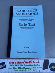 Vintage Narcotics Anonymous Basic Text Third Edition With Original 4th & 9th - Picture 1 of 3