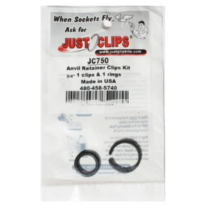 Just Clips JC750 3/4" Anvil Snap Ring Kit MADE IN THE USA! - Picture 1 of 1
