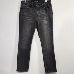 Jeans Abercrombie & Fitch taglia 8 grigio scuro super skinny alla caviglia elasticizzato antracite - Foto 1 di 11