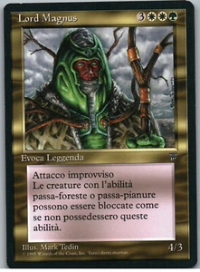 Lord Magnus | MtG Magic Legends | Italian | NM - Picture 1 of 2