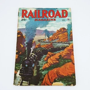 Vintage Railroad Magazine January 1947 Vol. 41 No. 4 Southern Pacific - READ - Picture 1 of 14