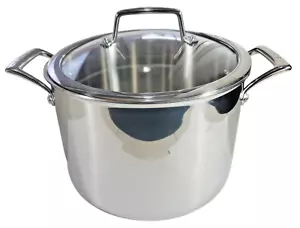 Henckels Pentola Stock in Acciaio Inox 18/10 8 Qt con Coperchio in Vetro 42RA63 - Foto 1 di 5