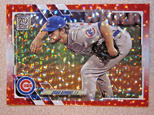 2021 TOPPS SERIES 2 #579 CRAIG KIMBREL RED ICE FOILBOARD 010/199 CHICAGO CUBS