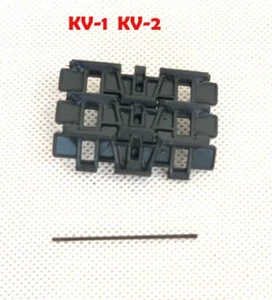 Segmentos de eslabones de oruga de plástico para oruga tanque largo Heng KV-1 KV2 Reino Unido - Imagen 1 de 1