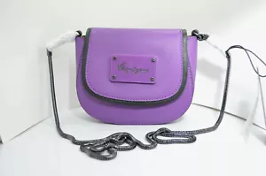 Neu mit Etikett. Schultertasche FOLEY+CORIINA City Eclipse Mini Saddle LILA. - Bild 1 von 4