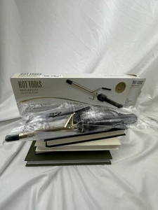 Hot Tools Professional 24k Gold 5/8” Curling Iron/Wand 1109 - Picture 1 of 7