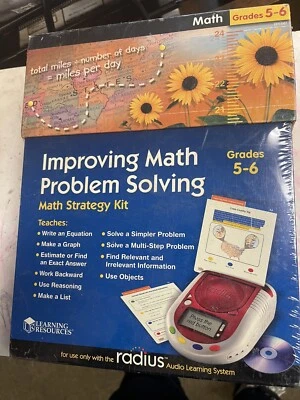 Learning Resources Improving Improving Math Problem Solving - Brand new - Image 1 of 4