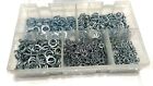 Assorted Box of M5 - M12 Spring Washers - Zinc Plated - 1,000 pieces