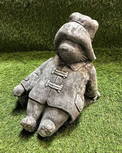 Large Paddington Bear Concrete Garden Sculpture Lawn Ornament Frost Protected - Picture 1 of 9