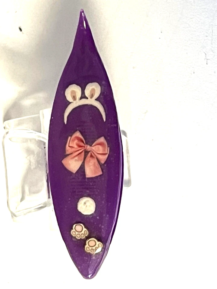 Tatting Shuttle – Hand Decoupaged - Clover or Clover LIKE Shuttle MUST READ  - Image 1 of 1