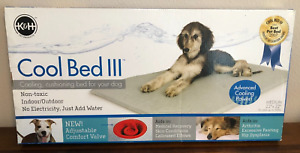 K & H PET SUPPLY COOL BED lll MEDIUM 22" x 32" ADVANCED COOLING POWER FOR DOGS