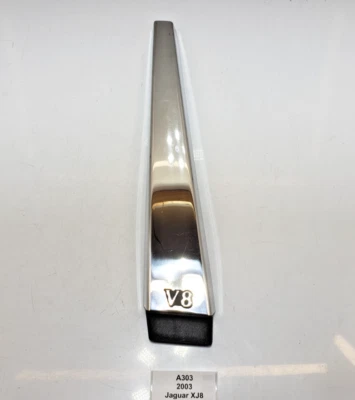 ✅ 98-03 OEM Jaguar XJ8 XJR lado derecho pasajero exterior pilar moldura moldura Foto 1 de 4