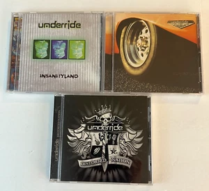 UNDERRIDE 3 CD Lot InsanityLand One Of Us Distorted Nation RARE OOP NM - Picture 1 of 2