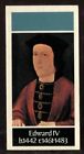 Tobacco Card, Carreras, Black Cat, KINGS & QUEENS OF ENGLAND, 1977,Edward IV,#16