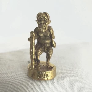 Thai Amulet Mini Choochok Lucky Talisman Charm and Gift Bag - 3cms tall - Picture 1 of 4