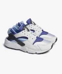 Nike Air Huarache White Lapis Concord Blue DH4439 100 - SIZE 7 WOMENS / 5.5 MENS - Picture 1 of 12