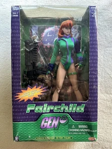 Gen 13 Fairchild 12" Action Figure w/ Chromium Comic Book 1999 - Picture 1 of 11