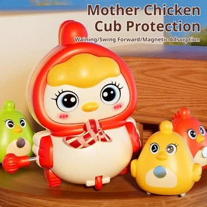 Clockwork Chicken Toy Run and Jump, Cartoon Children's Toy N EW - Picture 1 of 19