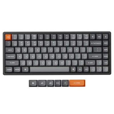 K2 Max 75% Layout QMK Custom Mechanical Keyboard, Wireless 2.4 GHz/Bluetooth/... - Image 1 of 4