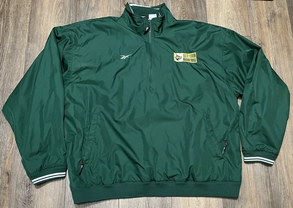 Pullover de baloncesto de colección South Florida Bulls Reebok Pro Line 1/2 cremallera para hombre XL NCAA Foto 1 de 4