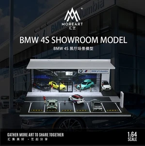 MoreArt 1:64 BMW 4S Concesionario Showroom - Modelo Escena Iluminada - Imagen 1 de 2