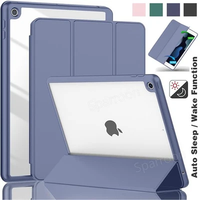 Schutz Hülle für iPad 5/6/7/8/9 Generation 9.7/10.2 Tasche Cover mit Stifthalter - Bild 1 von 4