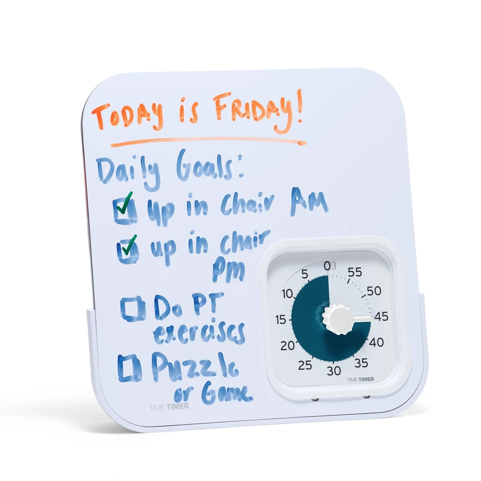 PRO Applied® Personal 60-Minute Visual Countdown Timer with Magnetic Dry Eras... - Image 1 of 4