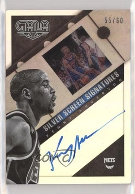 Firmas de pantalla plateada Panini Gala 2014-15/60 Kenny Anderson #SS-KA automático Foto 1 de 2
