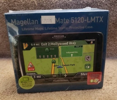 Magellan Road Mate 5120-LMTX Automotive 5" Touch Screen GPS Brand New + Sealed - Image 1 of 4