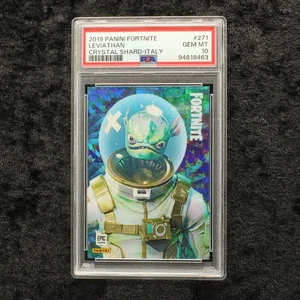 Panini Fortnite Series 1 PSA 10 Leviathan #271 Crystal Shard Italy Cards - Picture 1 of 2