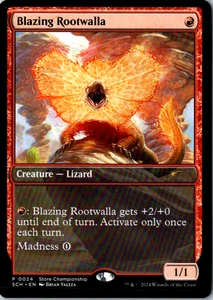 Blazing Rootwalla P Game Day & Store Championship Promos 24 Near Mint - Picture 1 of 1