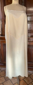 Déshabillé, chemise de jour en pure soie, grande taille  , époque Art Déco (C5) - Picture 1 of 9