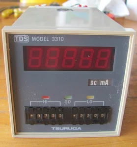 Tsuruga TDS Model 3310 DC-AC voltmeter, ammeter, digital display readout meter - Picture 1 of 2