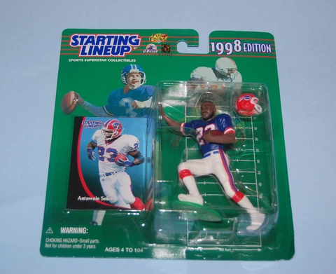 BUFFALO BILLS ANTOWAIN SMITH NFL FOOTBALL STARTING LINEUP 1998 EDITION Cover