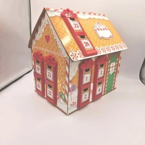 KidKraft Advent Calendar Christmas Gingerbread House Refillable Plastic & Wood - Picture 1 of 13