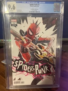 Spider-Punk #1 CGC 9.6 Del Mundo Relación 1:25 Variante Spider-Verse ¡Hermosa Cubierta! - Imagen 1 de 2