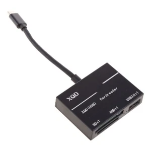 Portable USB 3.0 Card Card Reader Type C XQD Memory Card Reader Adapter - Picture 1 of 8