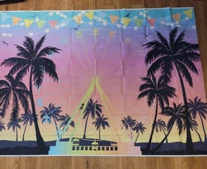 Allenjoy 7X5 Ft- Ferris Whell, Palm Trees Booth Prop - Picture 1 of 4