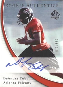 A2829- 2005 SP Authentic #255 Deandra Cobb RC Auto /850 - Picture 1 of 2