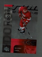 2001-02.   Upper Deck Ice.    Sergei Fedorov.       #17