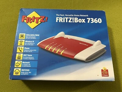 AVM FritzBox 7330 FON WLAN Router / Fritz!Box VDSL/ADSL (20002510) Top Zustand  - Bild 1 von 3
