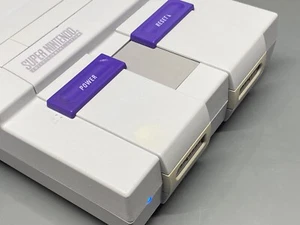 Ultimate SNES RGB Super Nintendo 1 Chip 01 Rev. Console Recapped LED Region - Picture 1 of 19