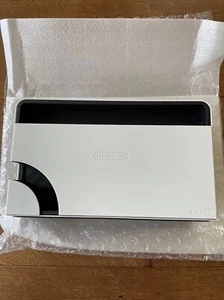 Nintendo Switch WHITE OLED Dock DOCK ONLY - Picture 1 of 3