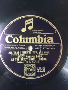 * SAVOY HAVANA BAND - All That I Need Is You / Confidence Waltz - Picture 1 of 4