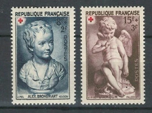 FRANCE EUROPE RED CROSS MH SET OF STAMPS LOT(FR 136) - Picture 1 of 1